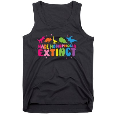 LetS Make Homophobia Extinct Tank Top