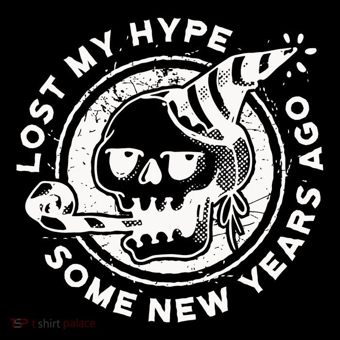 Lost My Hype Some New Years Ago Funny Skeleton NYE Impact Tech Backpack