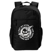 Lost My Hype Some New Years Ago Funny Skeleton NYE Backpack