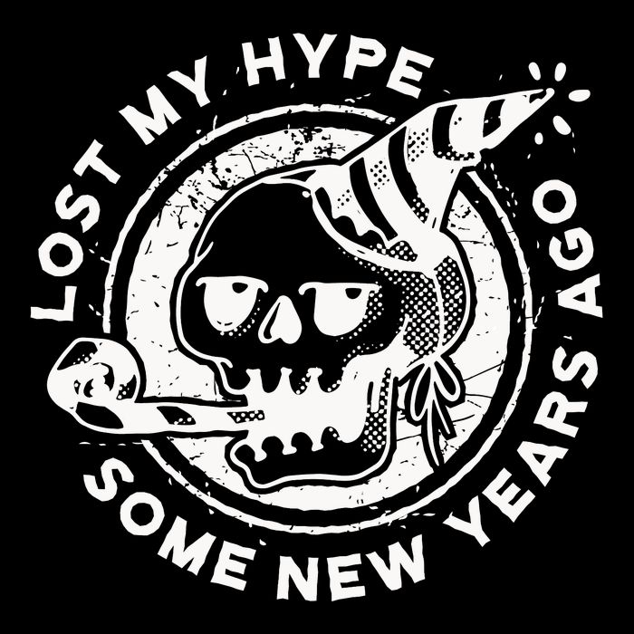 Lost My Hype Some New Years Ago Funny Skeleton NYE 16 in Basic Backpack