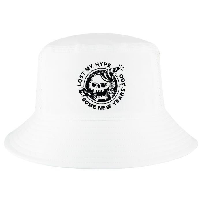 Lost My Hype Some New Years Ago Funny Skeleton NYE Cool Comfort Performance Bucket Hat