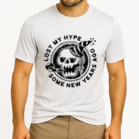 Lost My Hype Some New Years Ago Funny Skeleton NYE Cooling Performance Crew T-Shirt