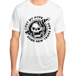 Lost My Hype Some New Years Ago Funny Skeleton NYE Adult ChromaSoft Performance T-Shirt