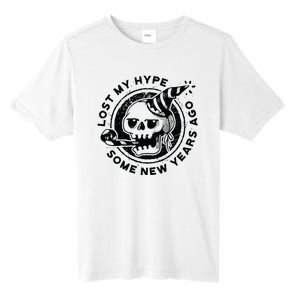 Lost My Hype Some New Years Ago Funny Skeleton NYE Tall Fusion ChromaSoft Performance T-Shirt