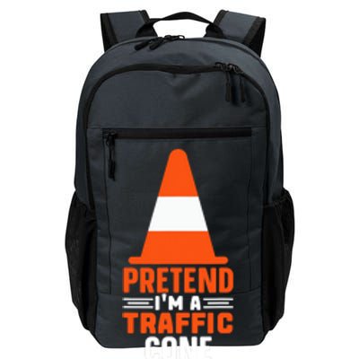 Last Minute Halloween Costume Pretend I'm A Traffic Cone Daily Commute Backpack