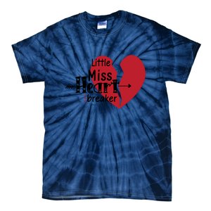 Little Miss Heartbreaker Valentine's Day Gift Tie-Dye T-Shirt