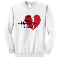 Little Miss Heartbreaker Valentine's Day Gift Sweatshirt