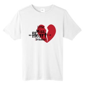 Little Miss Heartbreaker Valentine's Day Gift Tall Fusion ChromaSoft Performance T-Shirt