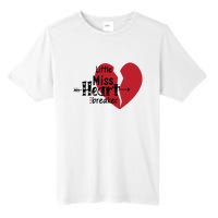 Little Miss Heartbreaker Valentine's Day Gift Tall Fusion ChromaSoft Performance T-Shirt