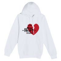 Little Miss Heartbreaker Valentine's Day Gift Premium Pullover Hoodie