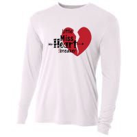 Little Miss Heartbreaker Valentine's Day Gift Cooling Performance Long Sleeve Crew