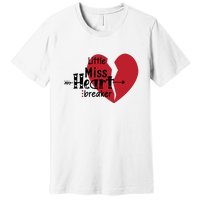 Little Miss Heartbreaker Valentine's Day Gift Premium T-Shirt