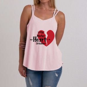 Little Mister Heartbreaker Valentine's Day Gift Women's Strappy Tank