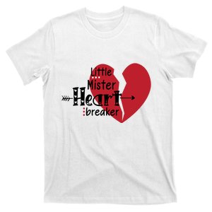 Little Mister Heartbreaker Valentine's Day Gift T-Shirt