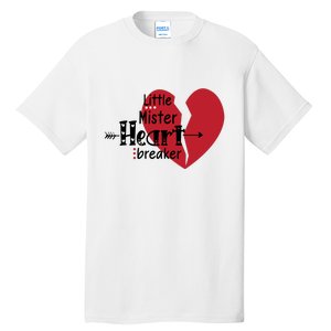 Little Mister Heartbreaker Valentine's Day Gift Tall T-Shirt