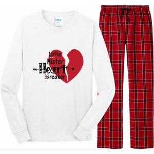 Little Mister Heartbreaker Valentine's Day Gift Long Sleeve Pajama Set