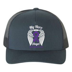 Leiomyosarcoma My Hero Is Now My Angel Wings Meaningful Gift Cute Gift Yupoong Adult 5-Panel Trucker Hat