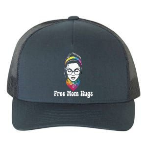 Lgbt Mom Hugs Great Gift Yupoong Adult 5-Panel Trucker Hat