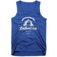 Lahaina Maui Hi Sailboat Cool Gift Vintage Nautical Tee Tank Top