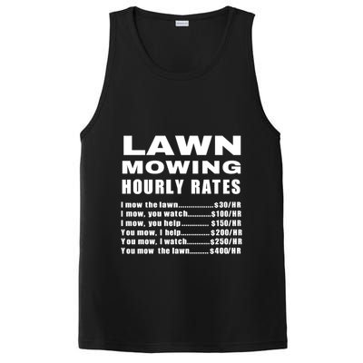 Lawn Mowing Hourly I Mow The Lawn PosiCharge Competitor Tank
