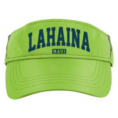 Lahaina Maui Hawaii Classic Vintage Adult Drive Performance Visor