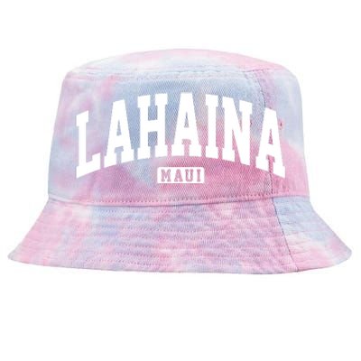 Lahaina Maui Hawaii Classic Vintage Tie-Dyed Bucket Hat