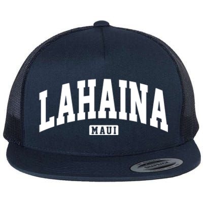 Lahaina Maui Hawaii Classic Vintage Flat Bill Trucker Hat