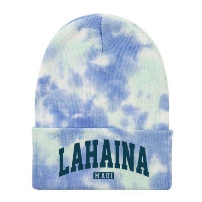 Lahaina Maui Hawaii Classic Vintage Tie Dye 12in Knit Beanie