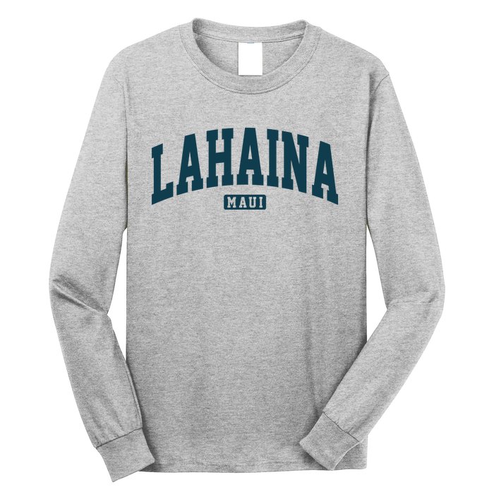 Lahaina Maui Hawaii Classic Vintage Long Sleeve Shirt