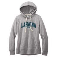 Lahaina Maui Hawaii Classic Vintage Women's Fleece Hoodie