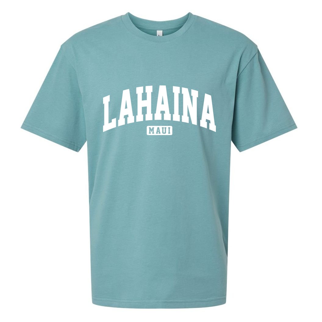 Lahaina Maui Hawaii Classic Vintage Sueded Cloud Jersey T-Shirt