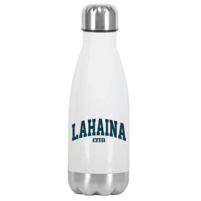 Lahaina Maui Hawaii Classic Vintage Stainless Steel Insulated Water Bottle