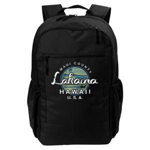 Lahaina Maui Hawaii Surfing Retro Daily Commute Backpack