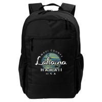 Lahaina Maui Hawaii Surfing Retro Daily Commute Backpack