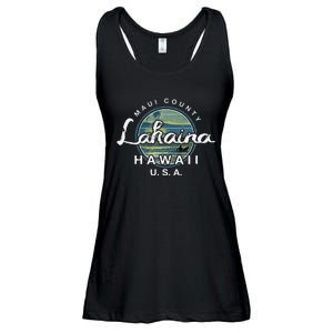 Lahaina Maui Hawaii Surfing Retro Ladies Essential Flowy Tank