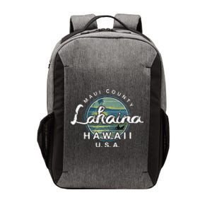 Lahaina Maui Hawaii Surfing Retro Vector Backpack