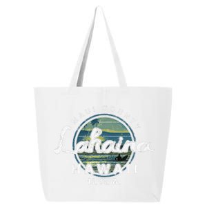 Lahaina Maui Hawaii Surfing Retro 25L Jumbo Tote