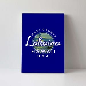 Lahaina Maui Hawaii Surfing Canvas