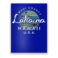 Lahaina Maui Hawaii Surfing Poster