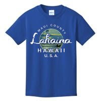 Lahaina Maui Hawaii Surfing Kids T-Shirt