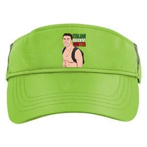 Luigi Mangione Italian Boy Winter Adult Drive Performance Visor