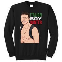 Luigi Mangione Italian Boy Winter Sweatshirt