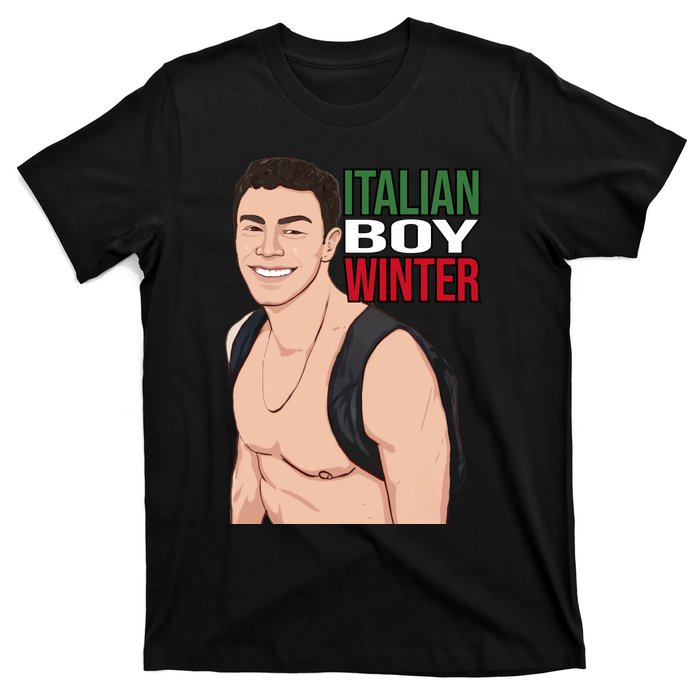 Luigi Mangione Italian Boy Winter T-Shirt