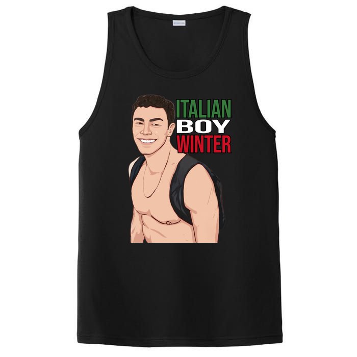 Luigi Mangione Italian Boy Winter PosiCharge Competitor Tank