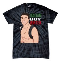 Luigi Mangione Italian Boy Winter Tie-Dye T-Shirt