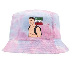 Luigi Mangione Italian Boy Winter Tie-Dyed Bucket Hat