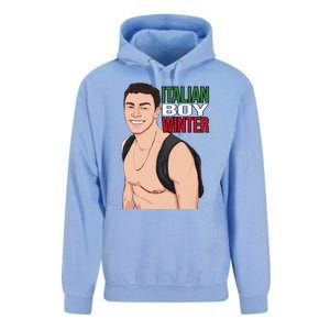 Luigi Mangione Italian Boy Winter Unisex Surf Hoodie