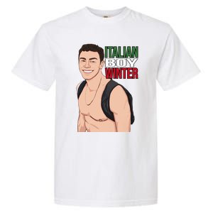 Luigi Mangione Italian Boy Winter Garment-Dyed Heavyweight T-Shirt