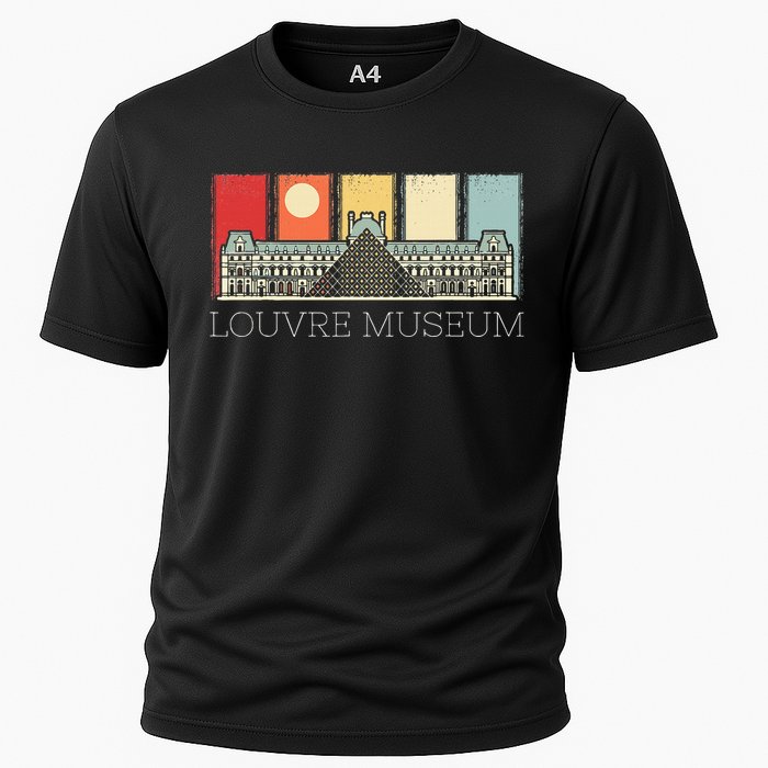 Louvre Museum In Paris France Tourist Cooling Performance Crew T-Shirt