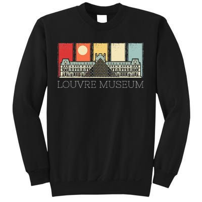 Louvre Museum In Paris France Tourist Sweatshirt